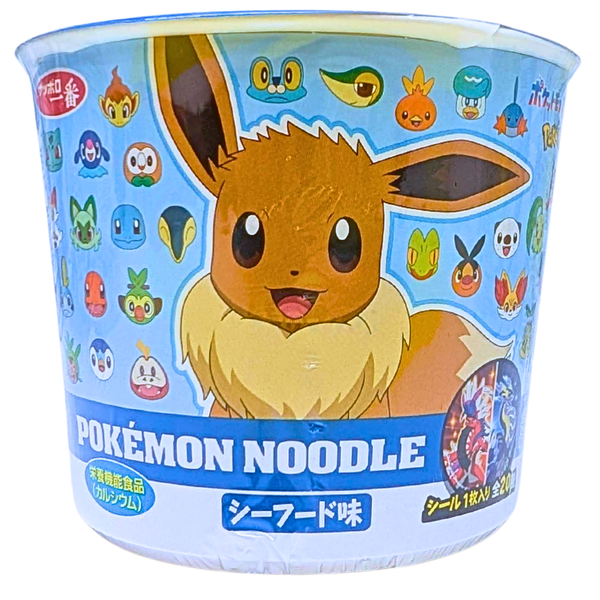 Sanyo Pokemon Ramen Seafood Flavor 37g (Japan) - 12 Pack