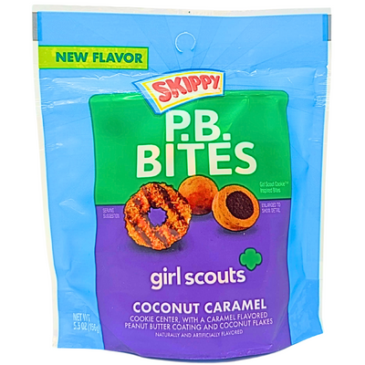 Skippy Girl Scouts Coconut Caramel P.B. Bites 5.5oz - 8 pack