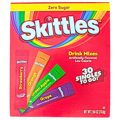 Skittles Singles To Go Variety Pack 30 Pack - 6 Pack