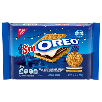 S'mOreo Cookies (Oreo Smores) 10.68oz - 12 Pack