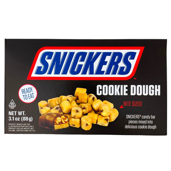 Snickers Cookie Dough 3.1oz - 12 Pack