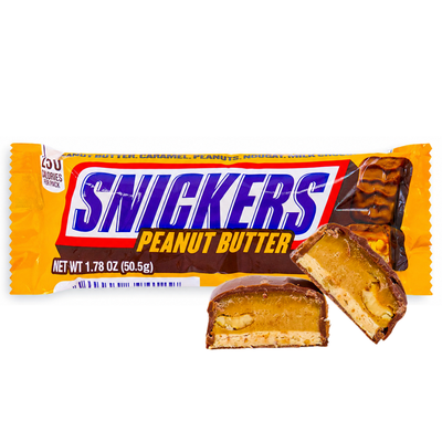 Snickers Peanut Butter 1.78oz - 18 Pack