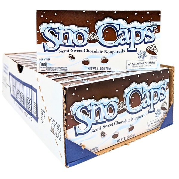 Sno-Caps Chocolate NonPareils Theater Box-Wholesale Candy Canada