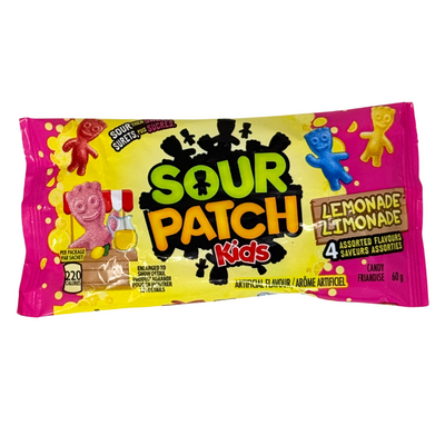 Sour Patch Kids Lemonade Fest Candy 2.12oz - 18 Count Box