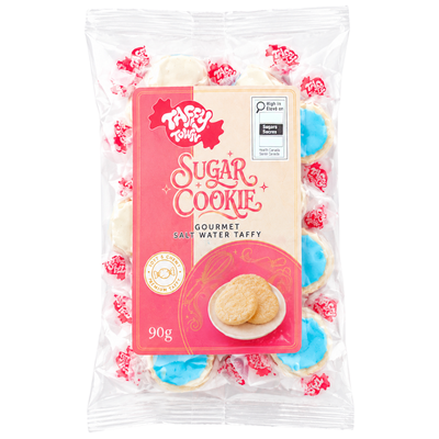 Taffy Town Sugar Cookie Taffy 90g - 9 Pack
