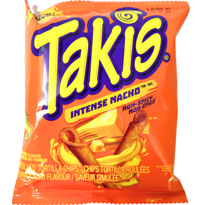 Takis Intense Nacho non-spicy 80g - 18 Pack