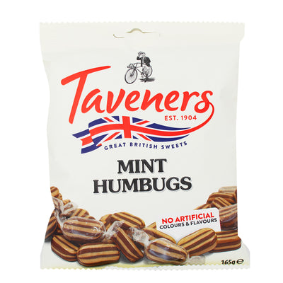 Taveners Mint Humbugs - 12 Pack