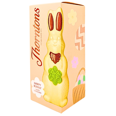 Thorntons White Chocolate Bunny 200g (UK) - 12 Pack