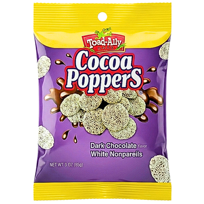 Toad-Ally Cocoa Poppers 3oz - 24 Pack