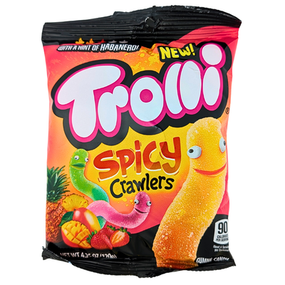 Trolli Spicy Crawlers 4.25oz - 12 Pack