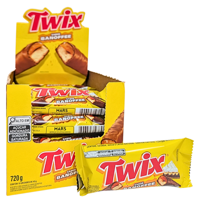 Twix Banoffee 40g (Brazil) - 18 Pack