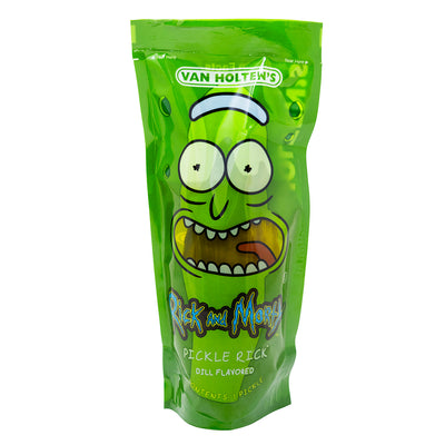 Van Holten's Rick and Morty Pickle Rick Jumbo Pickle 9oz - 12 Pack
