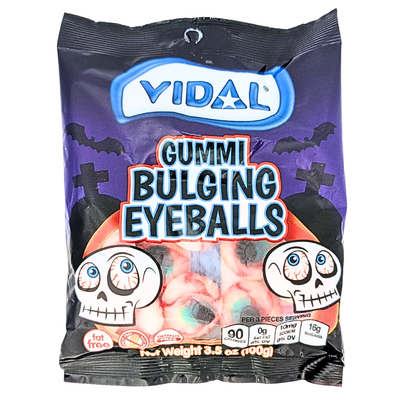 Vidal Gummy Bulging Eyeballs 3.5oz - 14 Pack