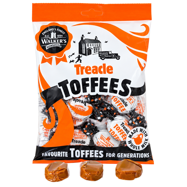 Walker's Nonsuch Treacle Toffees Bags (UK) - 12 Pack