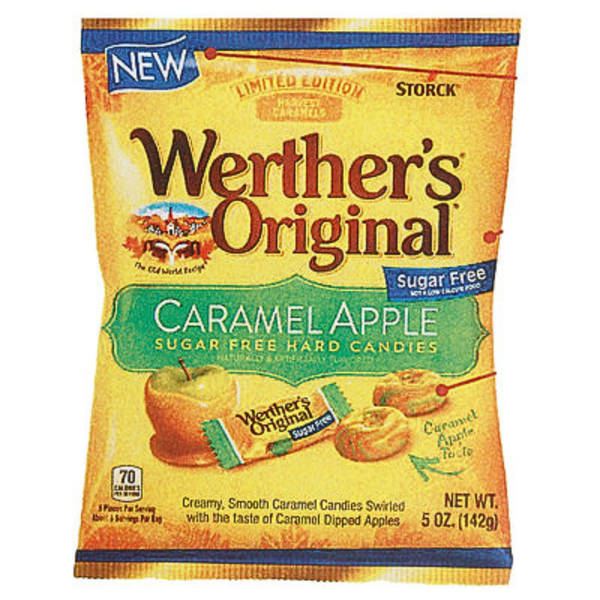 Werther's Original Caramel Apple Sugar Free Hard Candies 5oz - 10 Pack