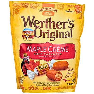 Werther's Original Soft Maple Creme Caramels 7.4oz - 10 Pack