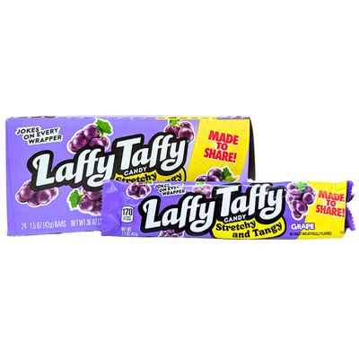 Laffy Taffy - Grape 1.5oz. Bars 24 Pack