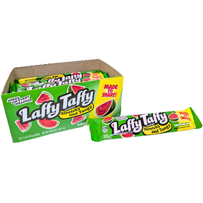Laffy Taffy - Watermelon - Retro Candy-Candy from the 70s - Wonka