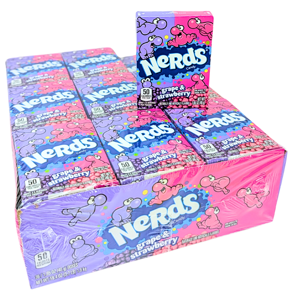 Nerds Candy Grape & Strawberry - 36 Pack