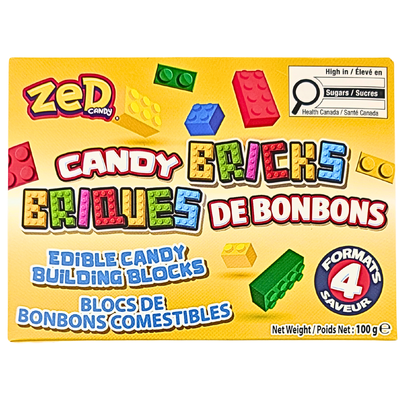 Zed Candy Bricks 100g - 10 Pack