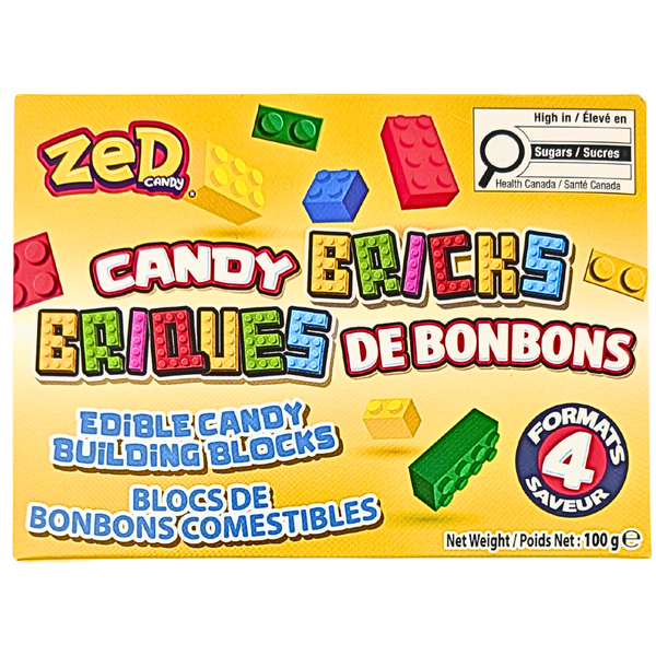 Zed Candy Bricks 100g - 10 Pack