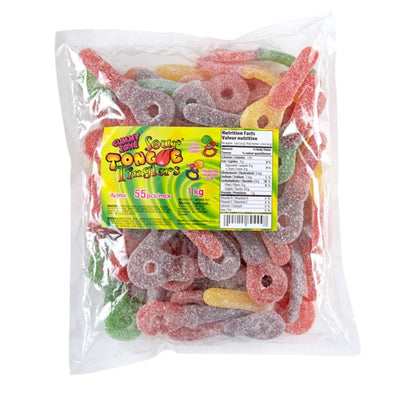 Gummy Zone Sour Tongue Tinglers-55 Pieces Sour Keys