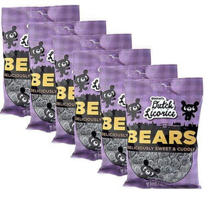 Gustaf's Sugared Licorice Bears - 5.29oz