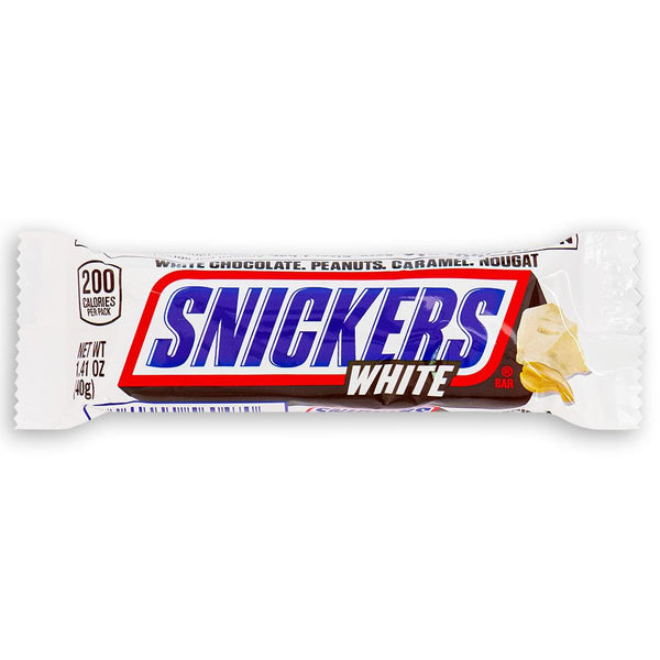 Snickers White Candy Bar 24 PK American Candy Bars | iWholesaleCandy.ca