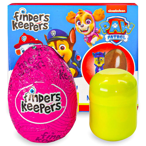Finders Keepers Paw Patrol 6 Pack Chocolate Eggs | iWholesaleCandy.ca