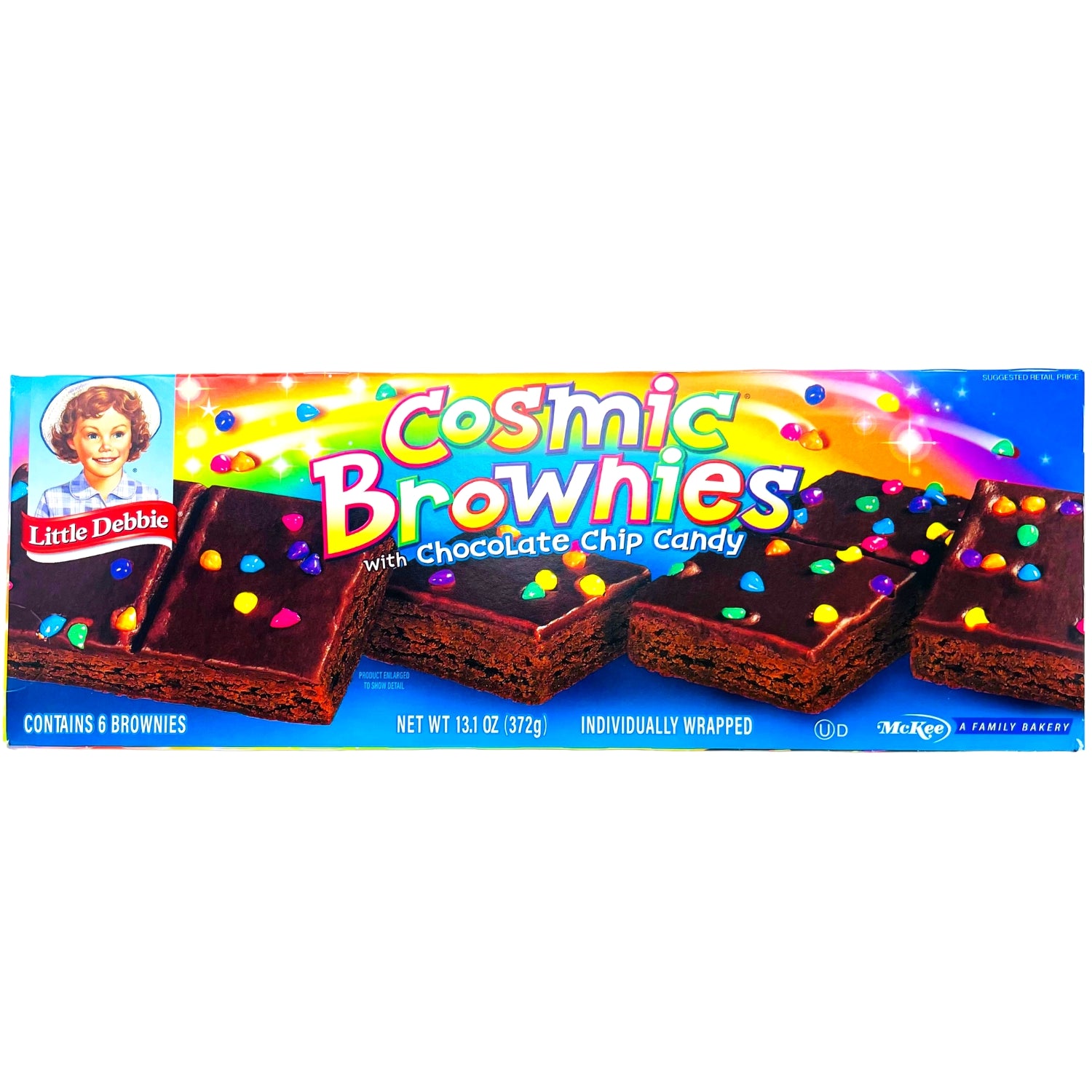 Little Debbie Cosmic Brownies (6 Pieces) 1 Box iWholesaleCandy.ca