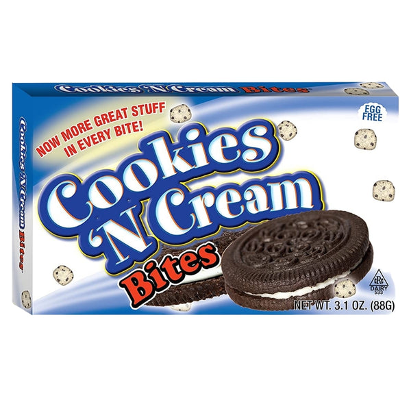 aste of Nature Cookies 'N Cream Bites Theater Box American Candies