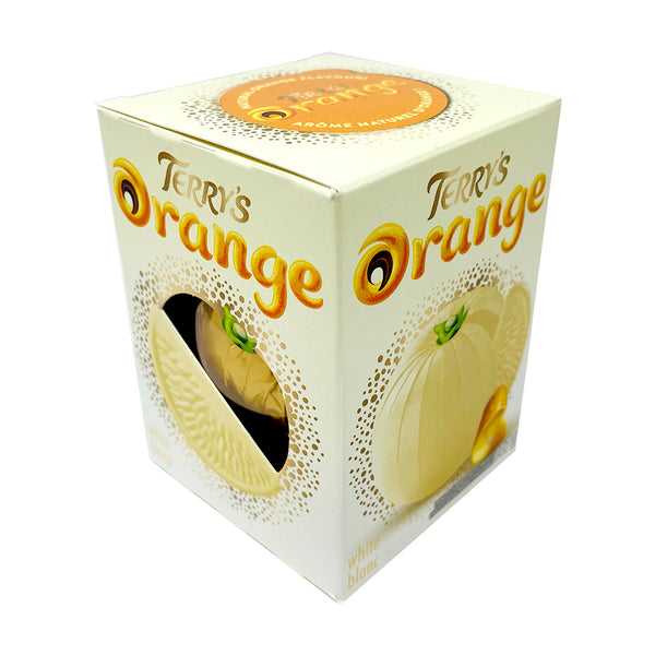 Terry's Chocolate Orange - White Chocolate Ball UK 147g - 12 Pack - British Chocolate