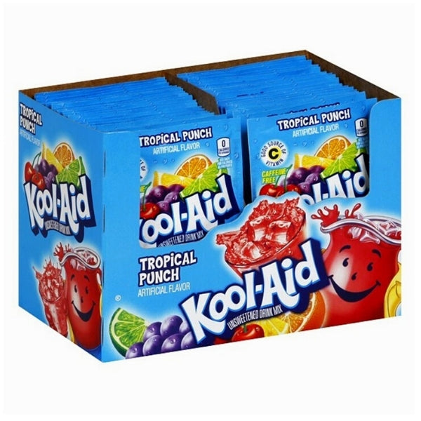 Kool-Aid Drink Mix Tropical Punch - 48 Pack