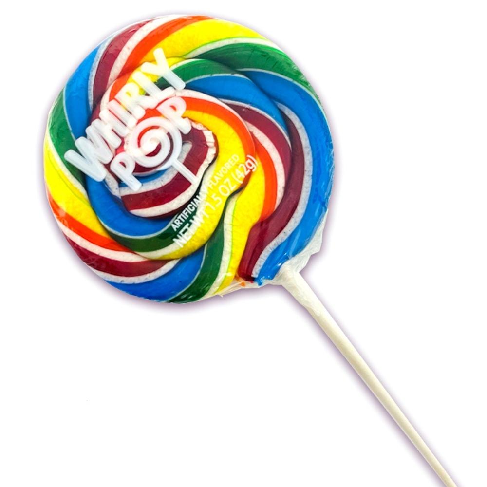 Adam & Brooks Whirly Pop Rainbow 1.5oz - 24 Pack – IWholesaleCandy.ca