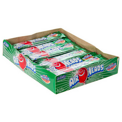 AirHeads Candy Watermelon Taffy Bars 36 CT-Retro Candy Toronto