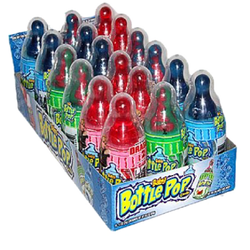 Baby Bottle Pop - 18 CT - Lollipops - Bazooka Joe