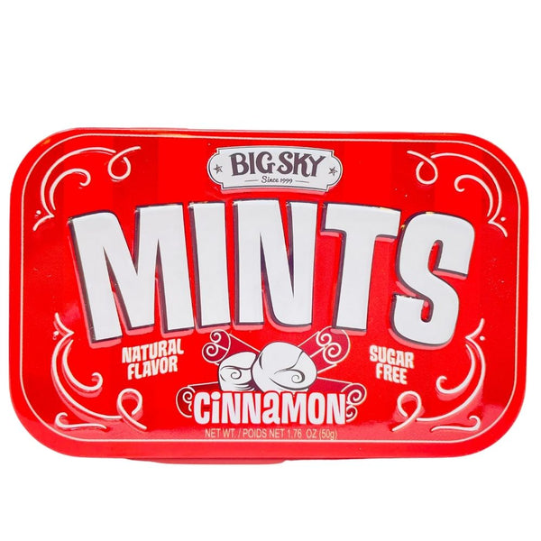 Big Sky Sugar-Free Cinnamon Mints - 6 Pack
