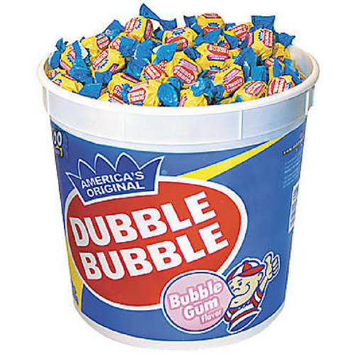 Dubble Bubble Bubblegum Assorted 420+ Pieces