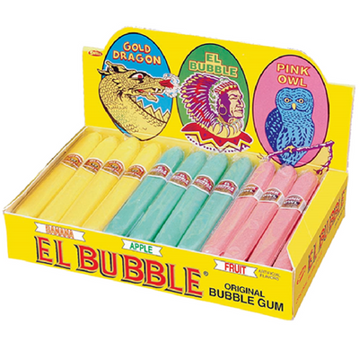 El Bubble Original Bubble Gum Cigars-36 CT