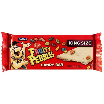 Fruity Pebbles White Chocolate Bar 2.75oz - 18 Pack