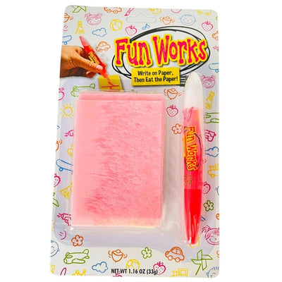 Fun Works Candy Notepad and Pen - 24 Pack
