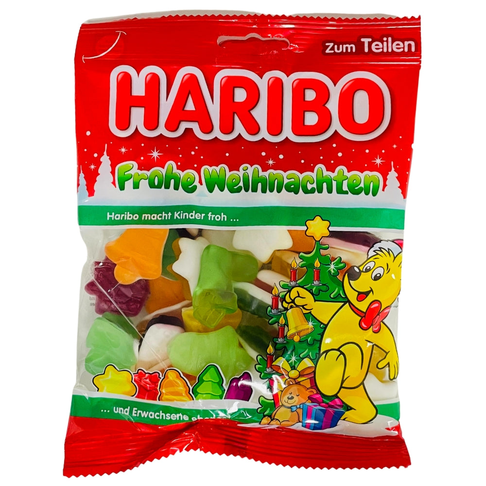 Summen Månens overflade Delvis Haribo Merry Christmas Classic Gummy Candy Mix | iWholesaleCandy.ca