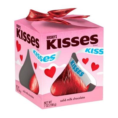 Hershey's Kisses Giant Pink Solid Milk Chocolate - 7oz