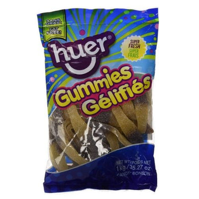 Huer Jumbo Sour Cola Bottles Gummy Candy-Bulk Candy