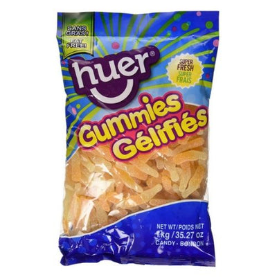 Huer Sour Orange Bottles Gummy Candy-Bulk Candy