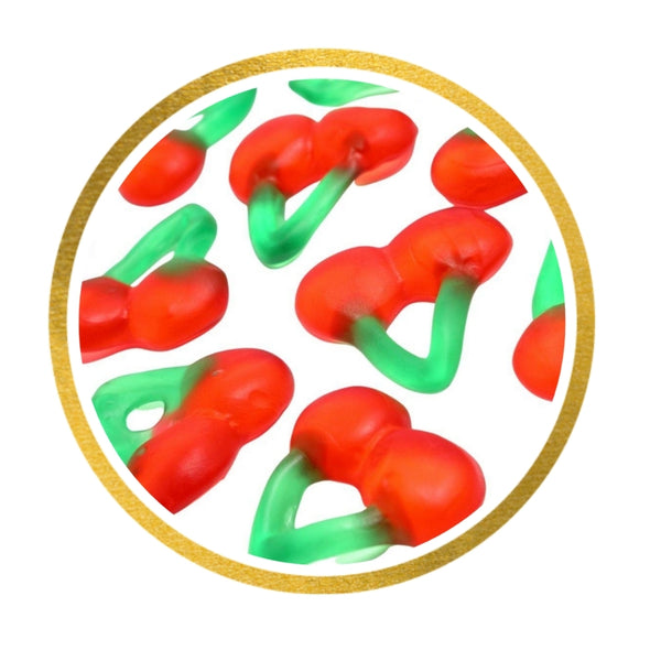 Huer Cherries Gummy Candy 1kg iWholesaleCandy