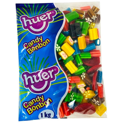 Huer Groovy Mix Licorice Candy 1kg iWholesaleCandy