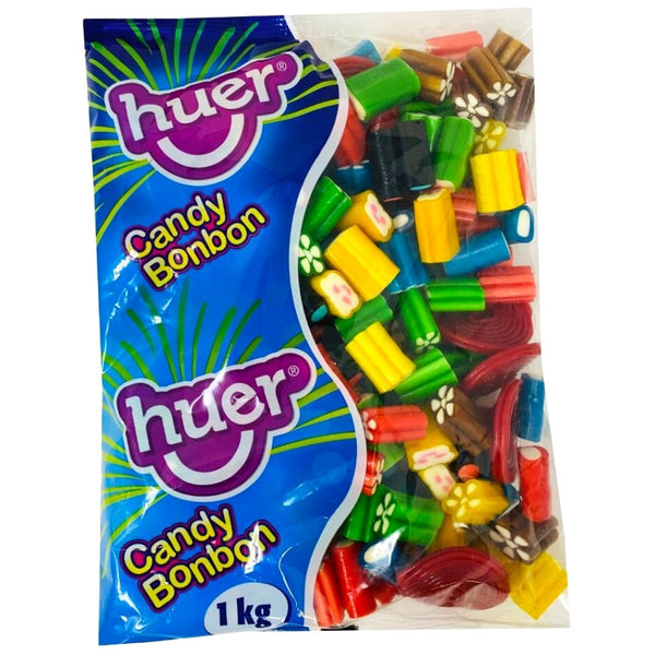 Huer Groovy Mix Licorice Candy 1kg iWholesaleCandy