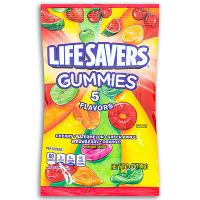 Lifesavers Gummies 5 Flavors 198g - 12 Pack