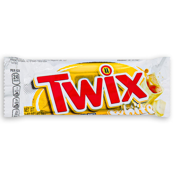 Twix - White Chocolate Bar 1.62oz - 32 Pack